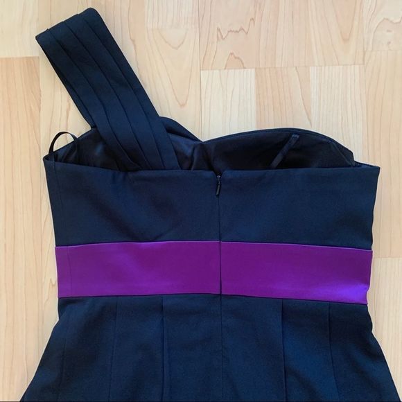 New Max and Cleo One Shoulder Dress Size 4 - Picture 4 of 9